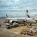 American Airlines Boeing 787-9 at London Heathrow