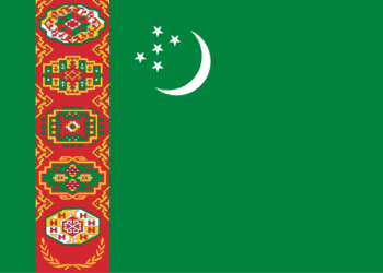 Flag of Turkmenistan