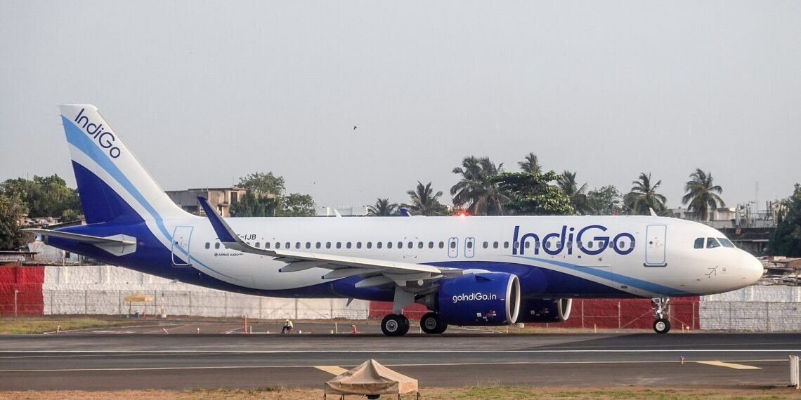 IndiGo Airbus A320neo at Mumbai