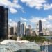 Magnificent Mile skyline viewed from the Navy Pier ferris wheel