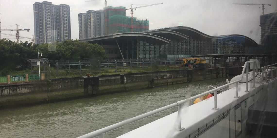 Nansha passenger port in Guangzhou