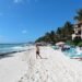 Beach at Playa del Carmen on the Riviera Maya