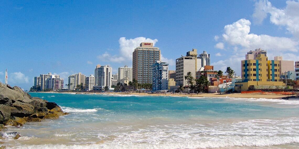 San Juan, Condado beach, Puerto Rico
