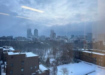 Sapporo City Skyline