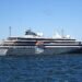 Expedition cruise ship World Voyager moored in Tallinn, Estonia