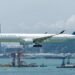 Cathay Pacific Airbus A350-1000 B-LXB in flight