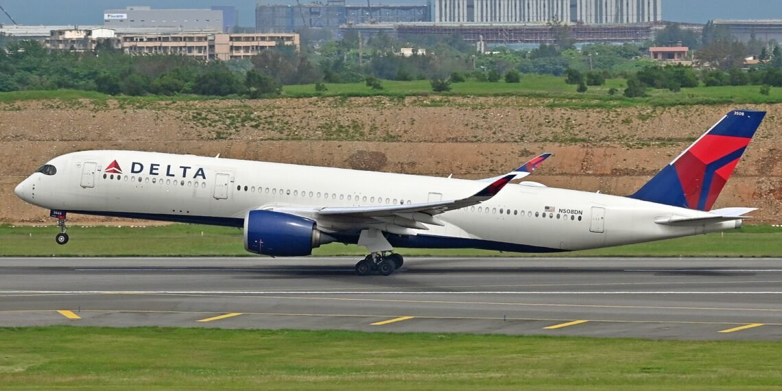 A Delta Air Lines Airbus A350-900