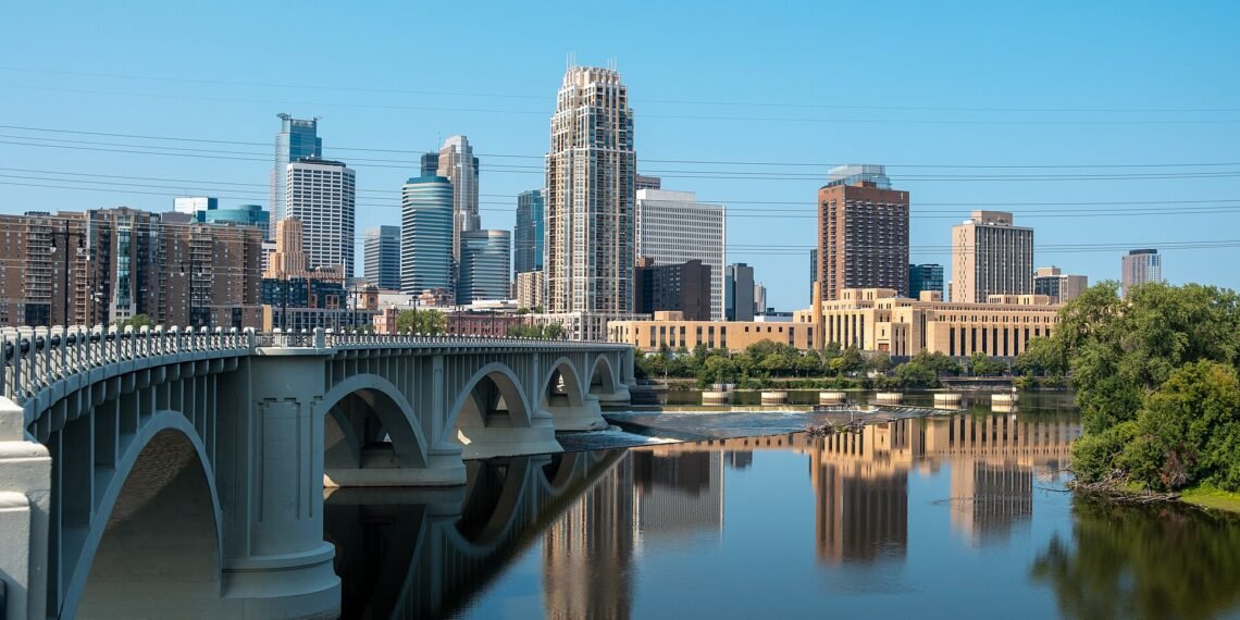 Downtown Minneapolis skyline
