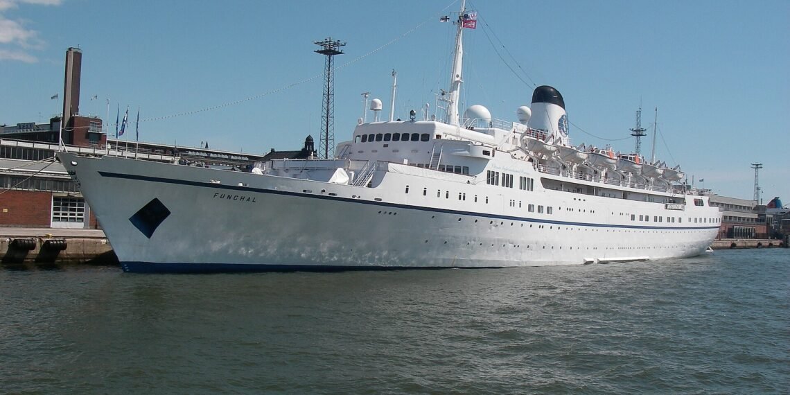 The cruise ship MV Funchal in Helsinki