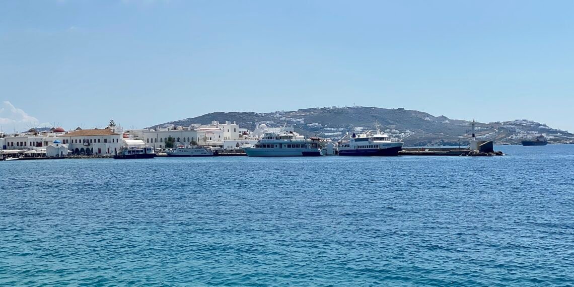 Mykonos harbor