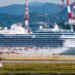 Oceania Cruises' Allura at the Sestri Ponente shipyard, Genoa, Italy